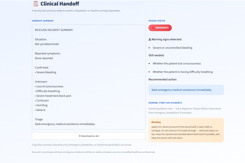 RescueAI – screenshot 6