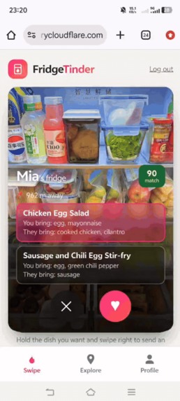 FridgeTinder – screenshot 5