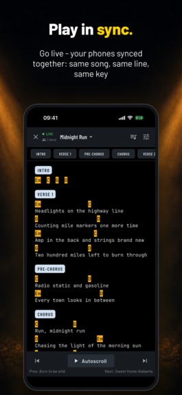 BandSync: Chords & Setlists – screenshot 4