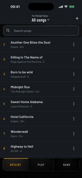 BandSync: Chords & Setlists – screenshot 6