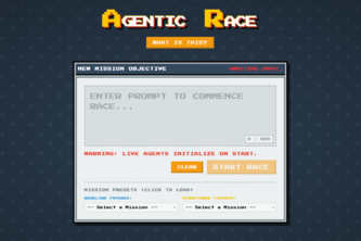 Agentic Race
