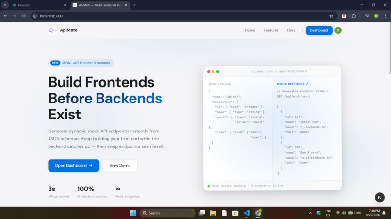 API-Mate – screenshot 1