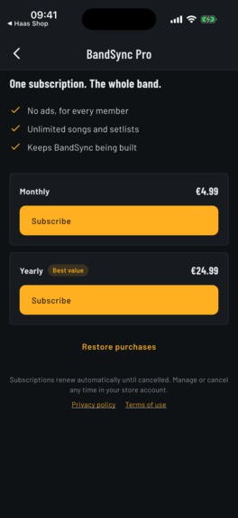 BandSync: Chords & Setlists – screenshot 8