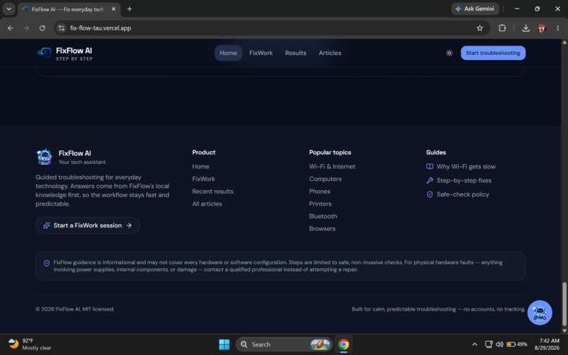 FixFlow-AI – screenshot 6