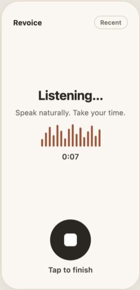 Revoice – screenshot 1