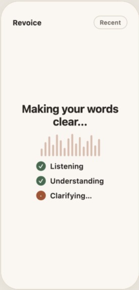 Revoice – screenshot 3