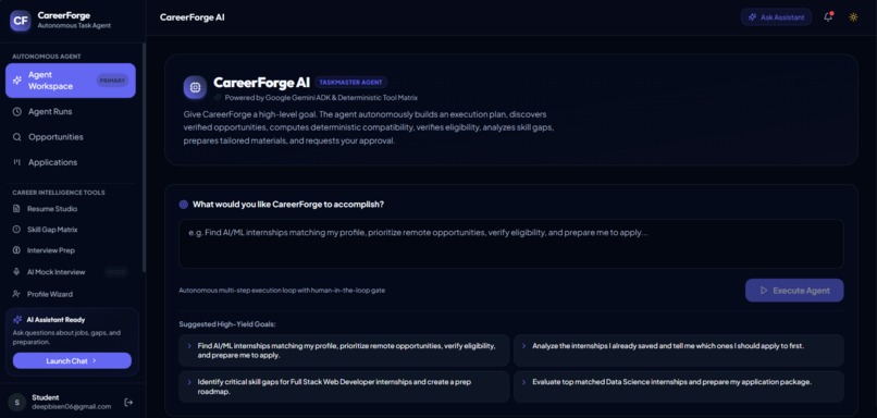 CareerForge AI – screenshot 2