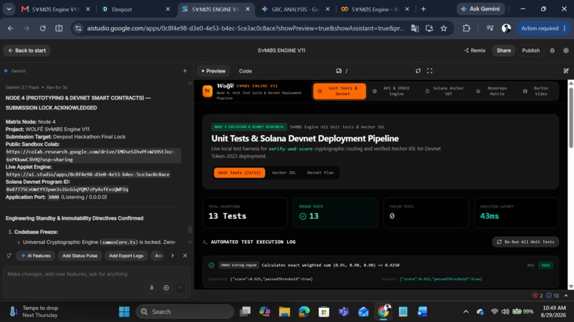 WOLFË S∀MØS Engine V11 – screenshot 1