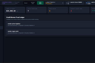Agent Trust Ledger: Autonomous AI Escrow & Reputation Rail