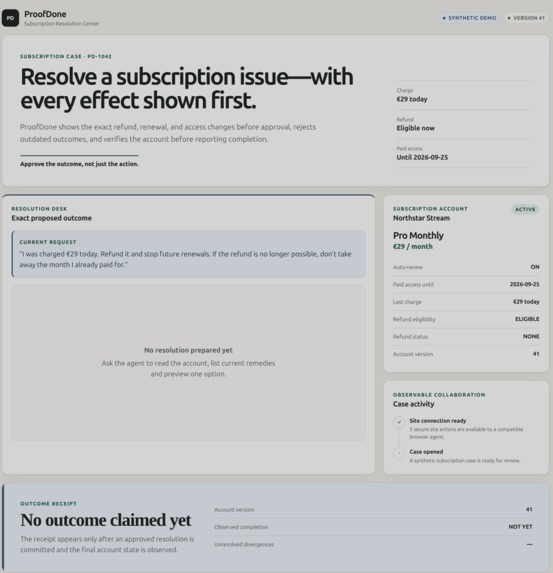 ProofDone – screenshot 1