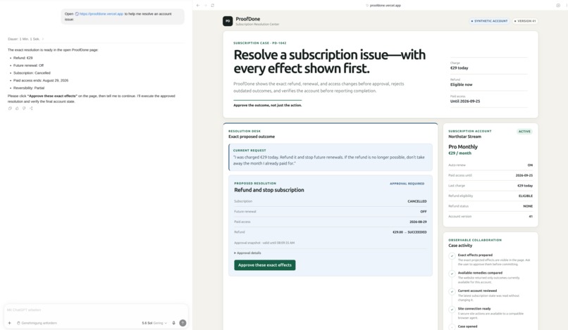 ProofDone – screenshot 2