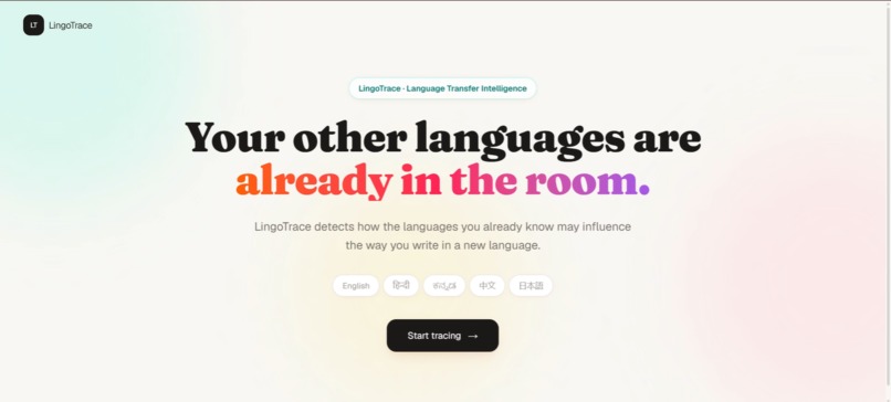 LingoTrace – screenshot 1