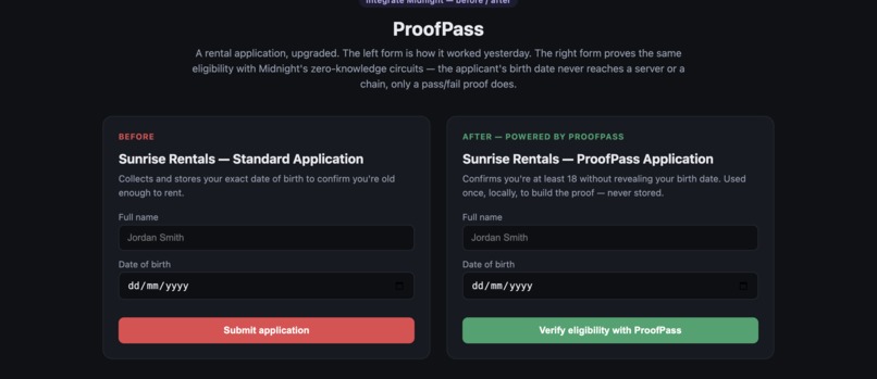 ProofPass – screenshot 1