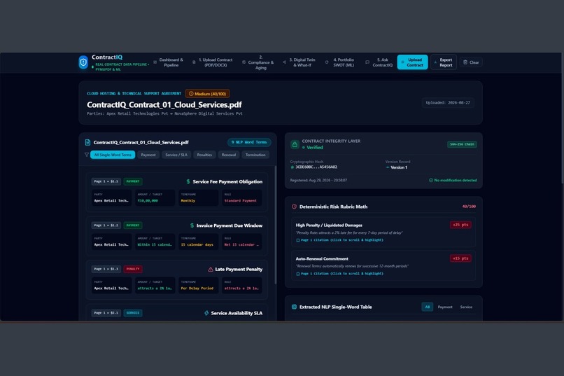 ContractIQ — Smart Contract Intelligence – screenshot 3