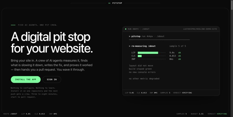 Pitstop – screenshot 1
