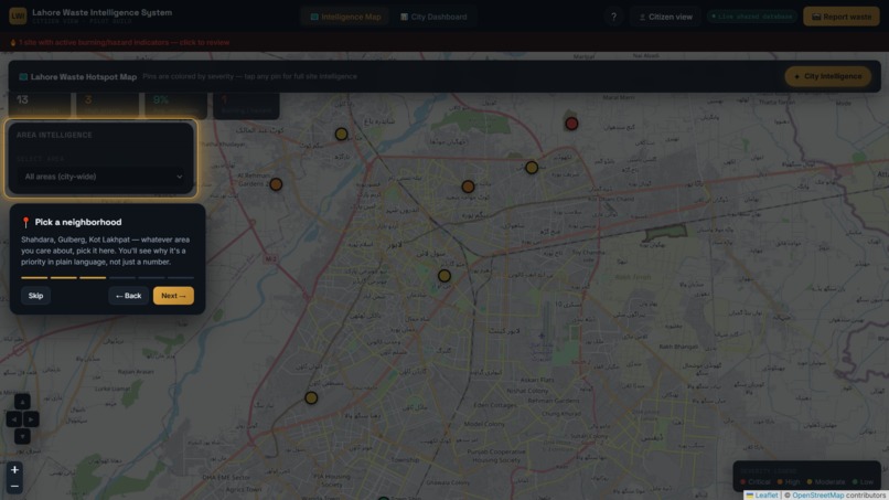 Lahore Waste Intelligence System – screenshot 11
