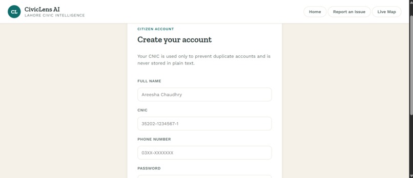 CivicLens AI - Smart Civic Reporting – screenshot 3