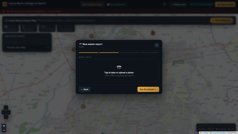 Lahore Waste Intelligence System – screenshot 2