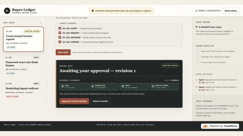 Repro Ledger – screenshot 2