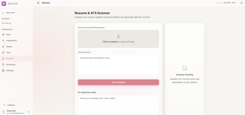 AgentOS – screenshot 10