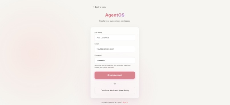 AgentOS – screenshot 13