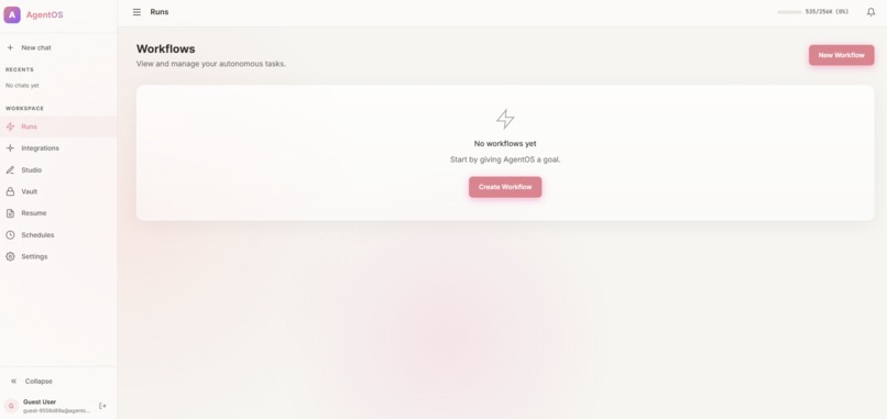 AgentOS – screenshot 6