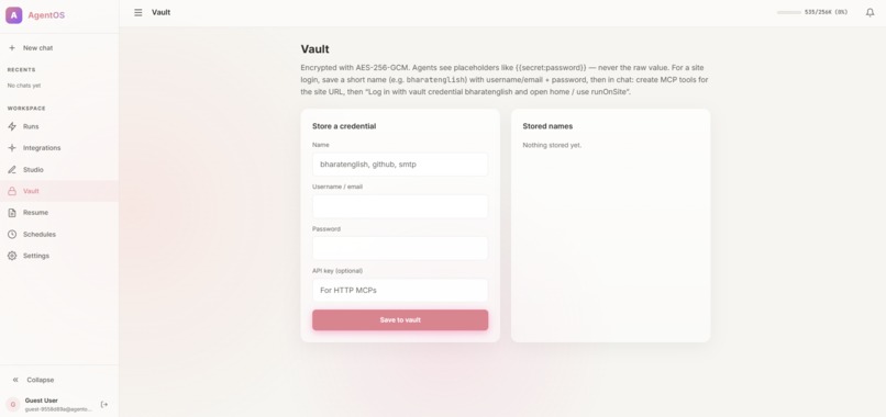 AgentOS – screenshot 9
