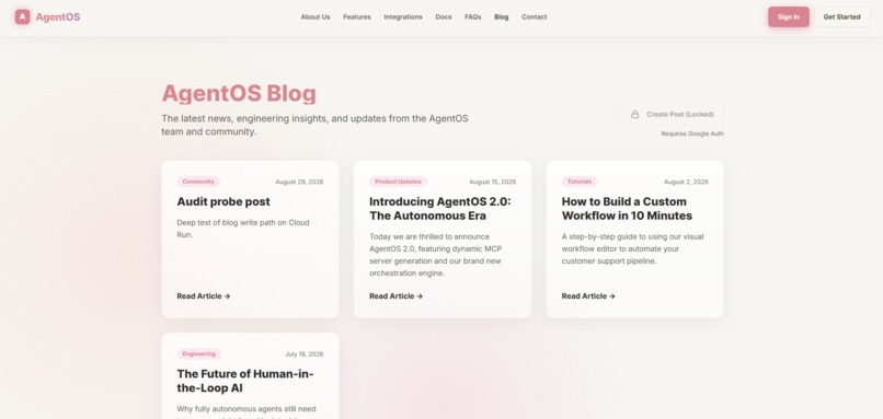 AgentOS – screenshot 14