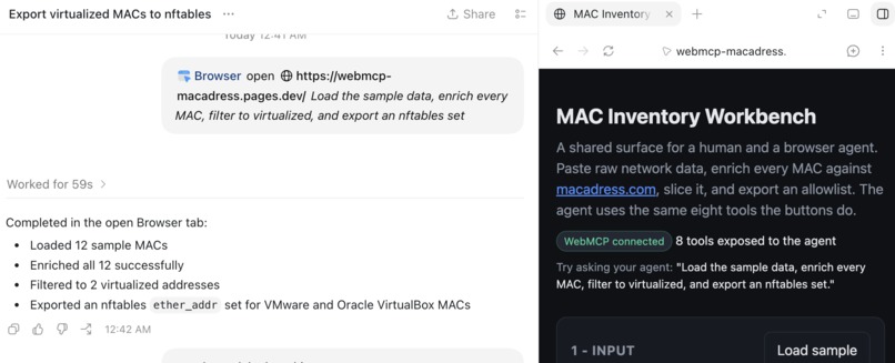 MAC Inventory Workbench – screenshot 4