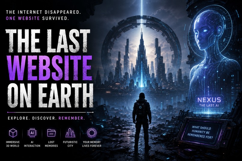 The last website on earth – screenshot 1