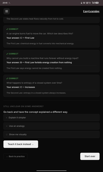 EasyLearning – screenshot 7