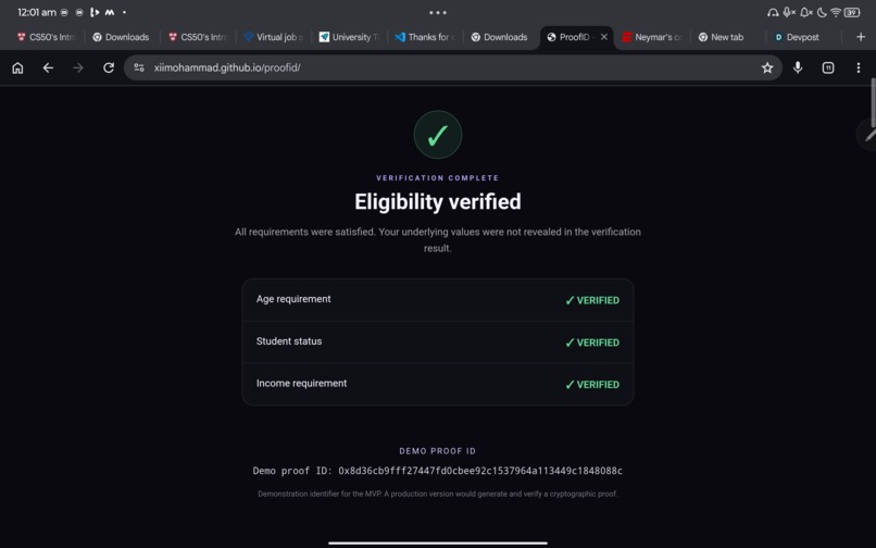 ProofID – screenshot 3