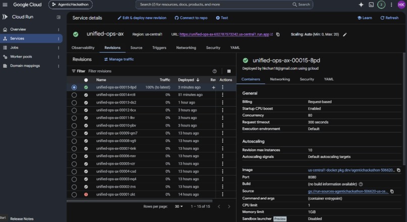 Unified Ops AX  – screenshot 4