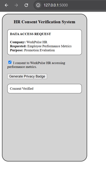 ConsentBadge – screenshot 1