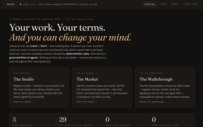 Hodi – screenshot 1