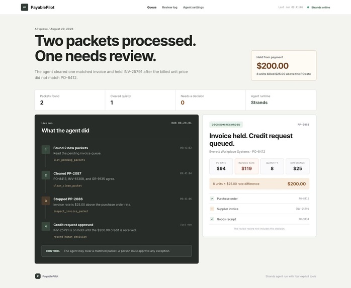 PayablePilot – screenshot 1