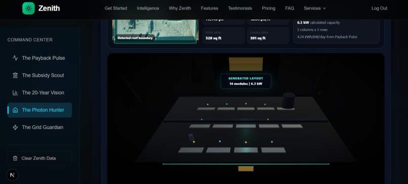 Zenith: Solar-to-Grid Intelligence Platform – screenshot 8