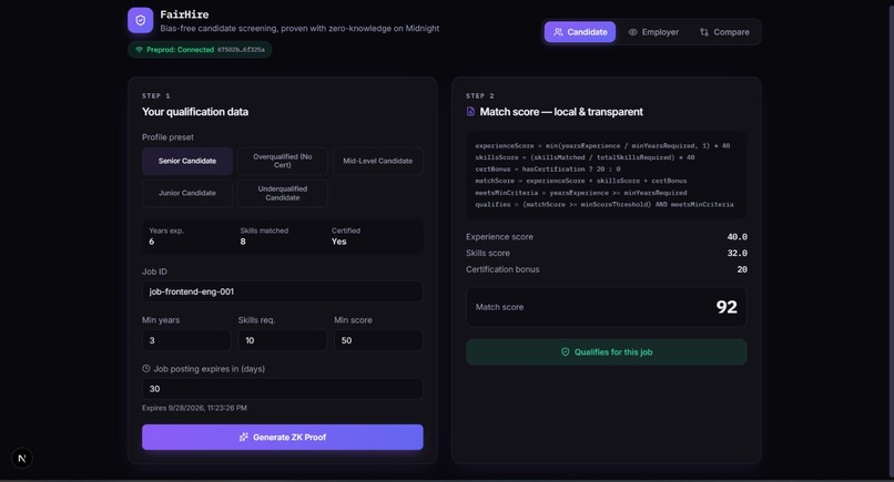 FairHire – screenshot 5