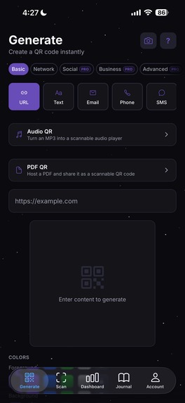 QRNeb – screenshot 11