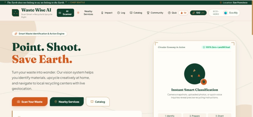 WasteWise-AI – screenshot 1