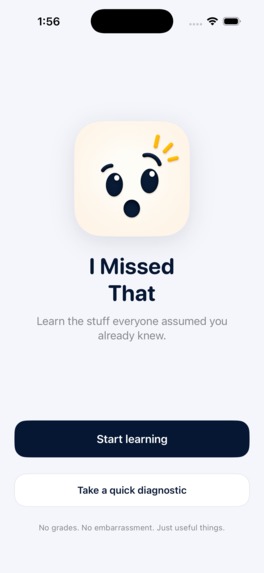 I Missed That – screenshot 1
