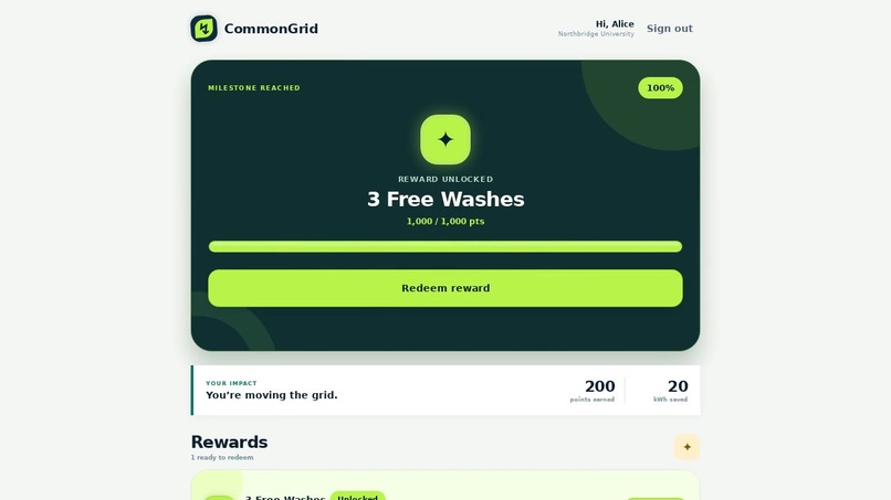 CommonGrid – screenshot 1