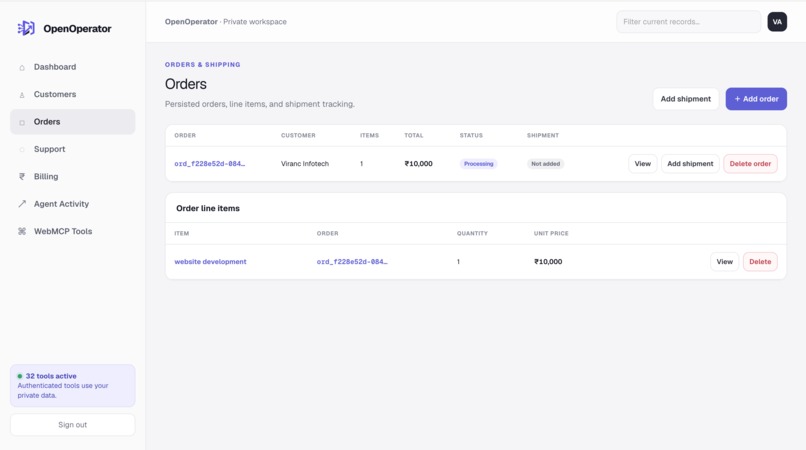 OpenOperator – screenshot 4