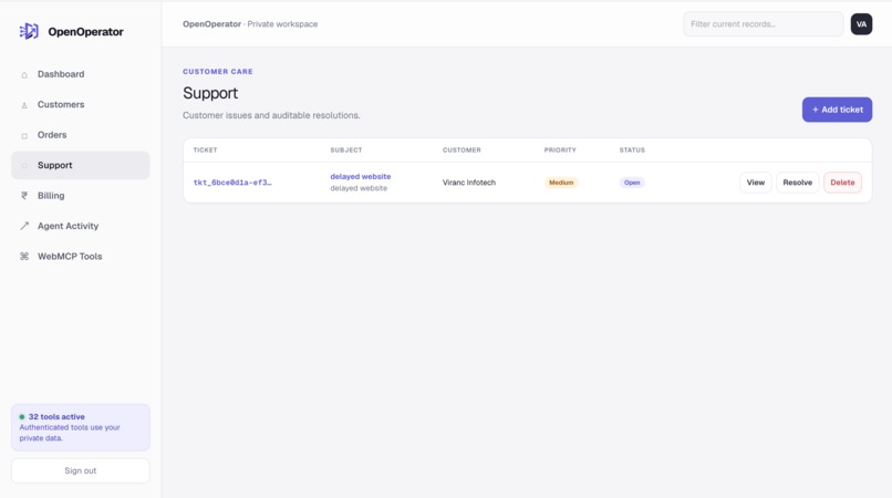 OpenOperator – screenshot 5