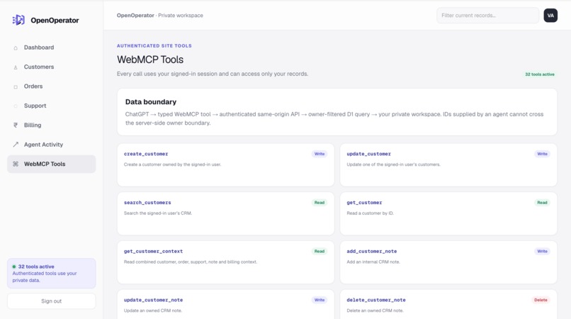 OpenOperator – screenshot 8