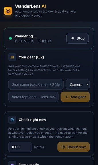 WanderLens – screenshot 2