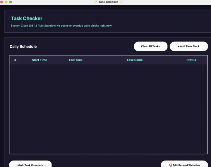 Task Checker Bot – screenshot 1