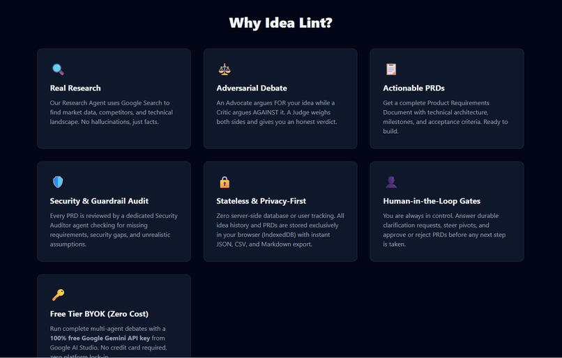 Idea Lint – screenshot 7