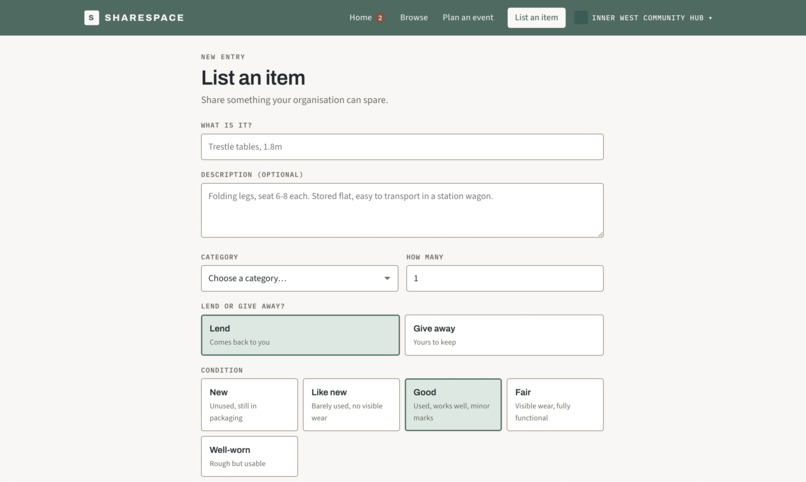 Sharespace – screenshot 5