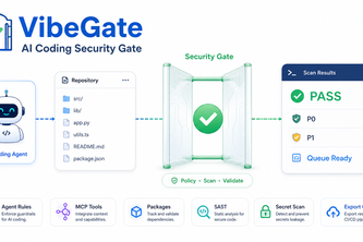 VibeGate: Agentic Security Gates for AI-Built Repos